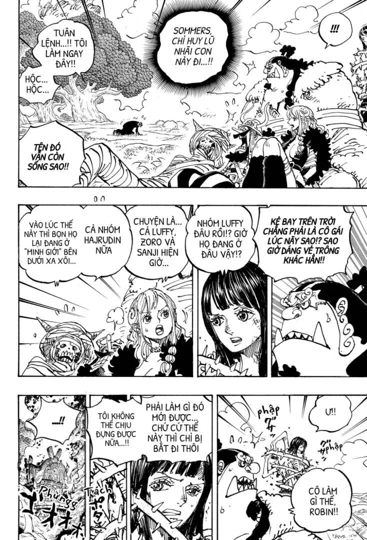 One Piece chương 1150, trang 4