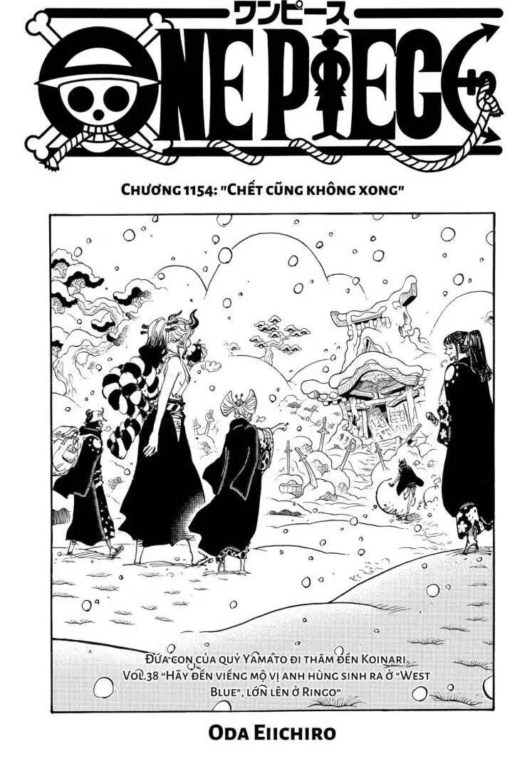 One Piece chương 1154, trang 1