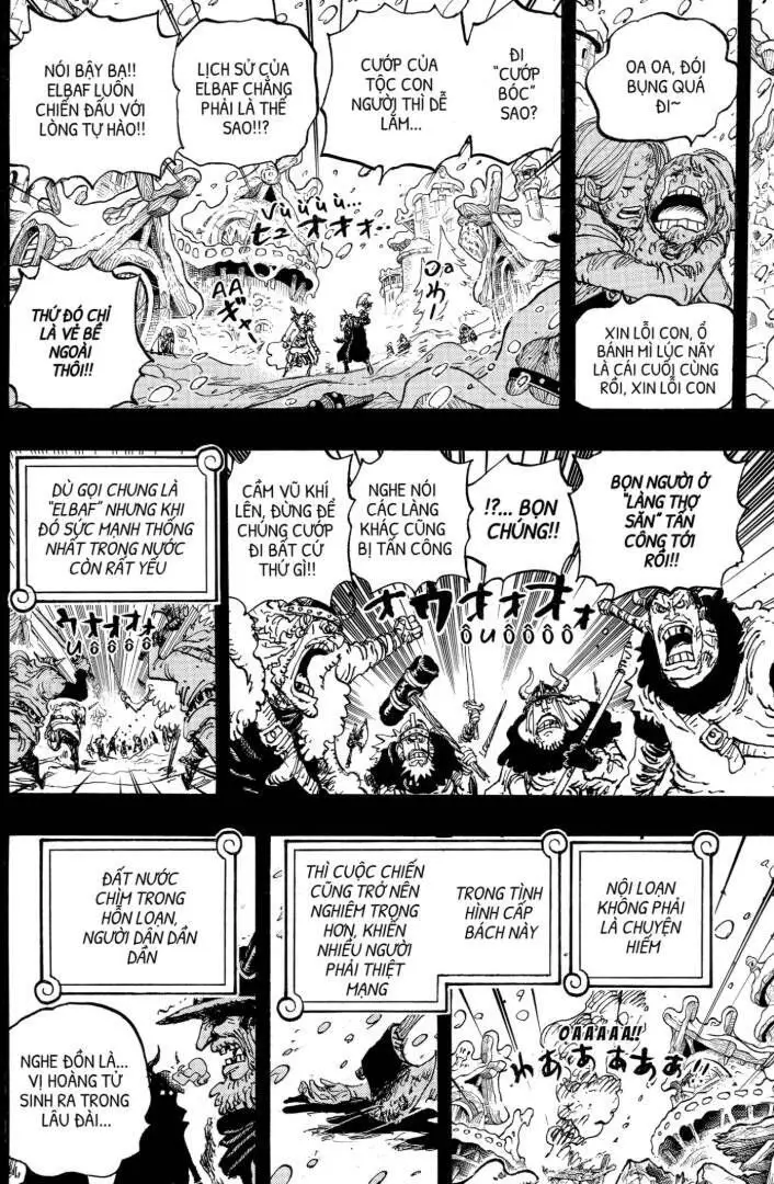 One Piece chương 1154, trang 4