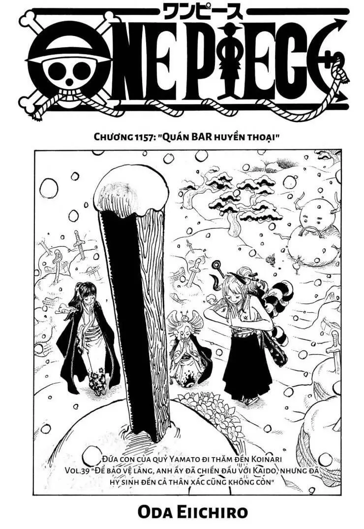 One Piece chương 1157, trang 1