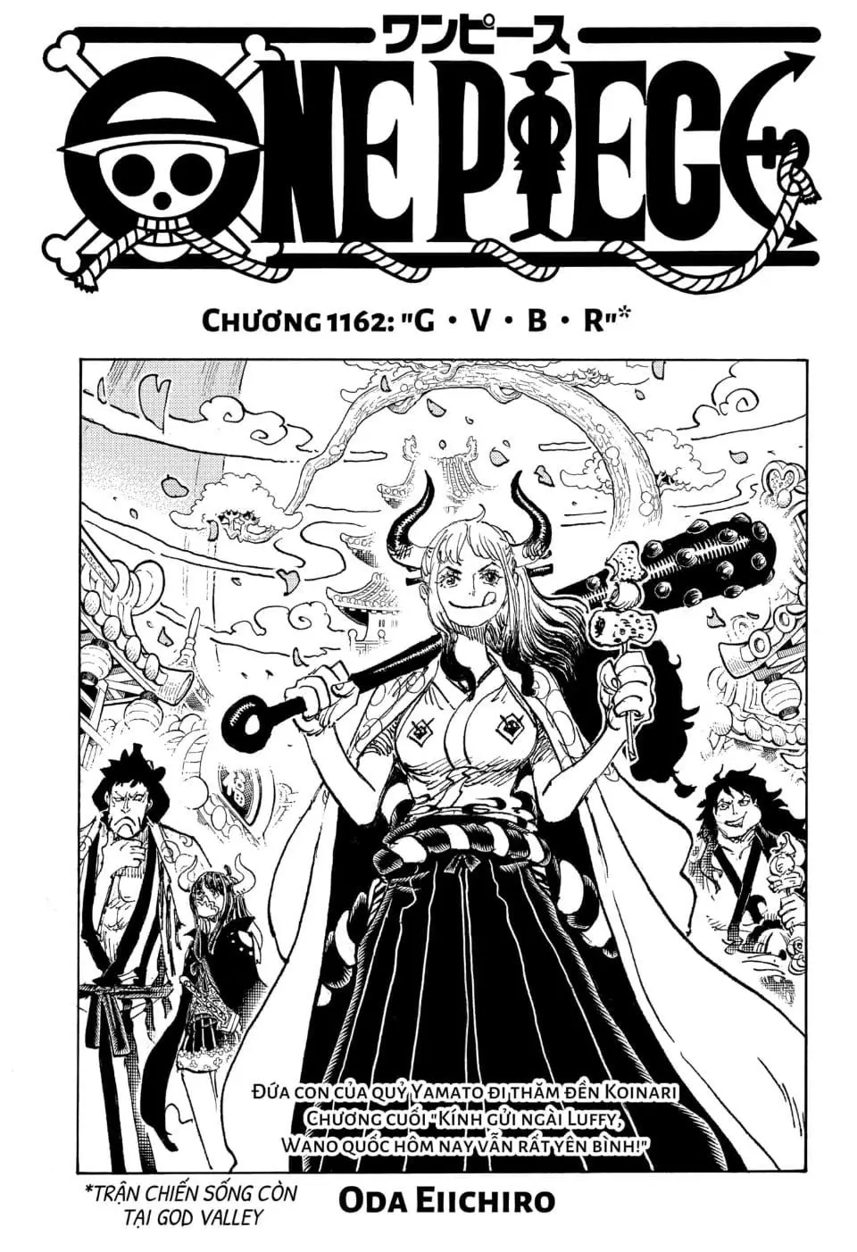 One Piece chương 1162, trang 1