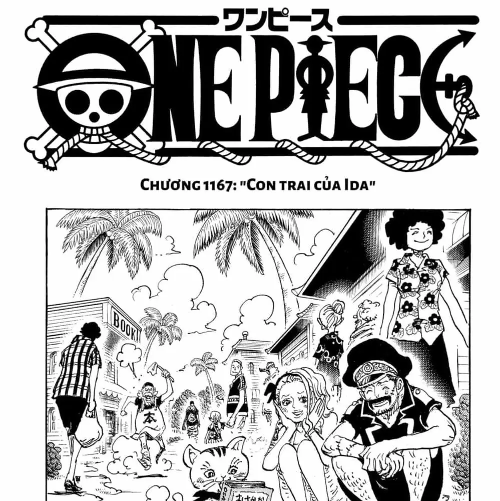One Piece chương 1167, trang 1