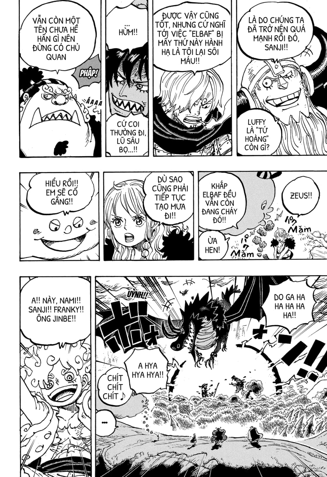 One Piece chương 1177, trang 10