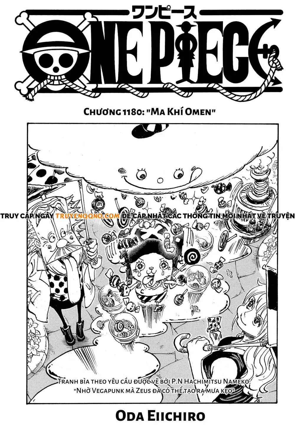 One Piece chương 1180, trang 1