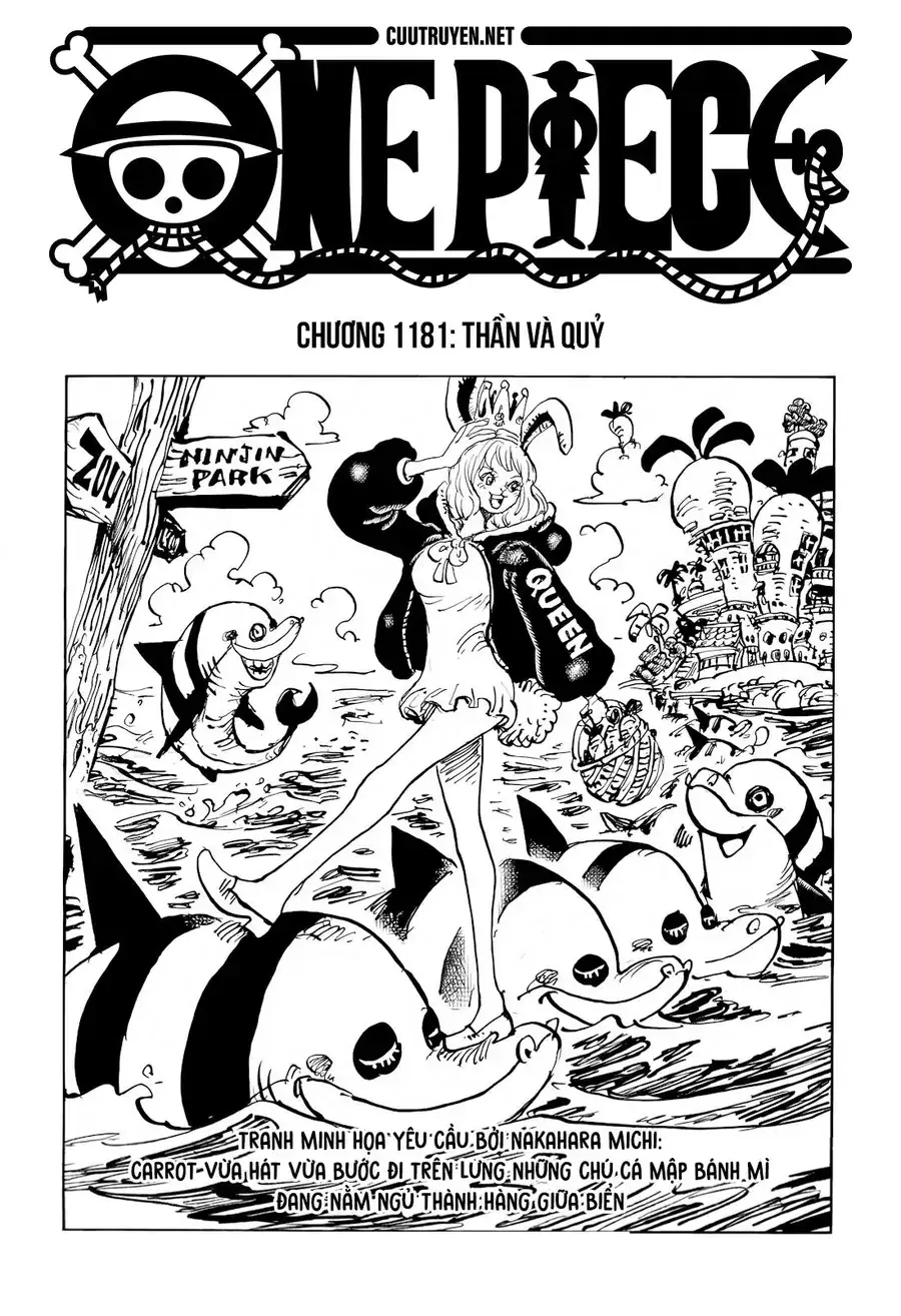 One Piece chương 1181, trang 1
