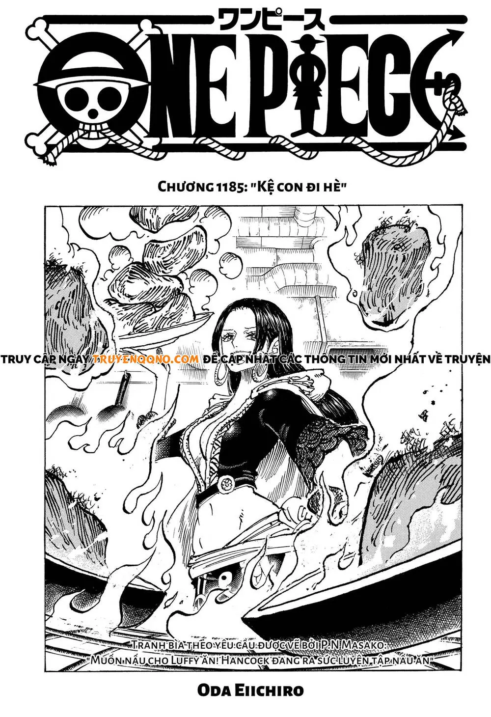 One Piece chương 1185, trang 2