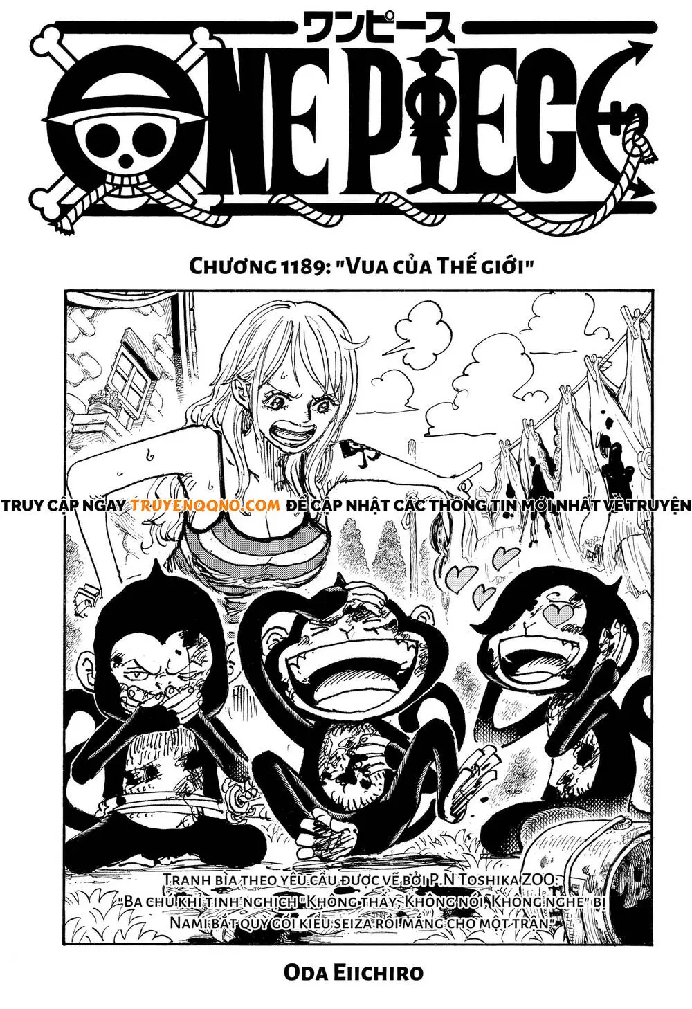 One Piece chương 1189, trang 2