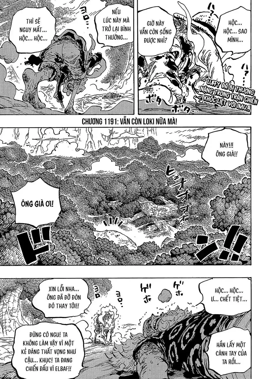 One Piece chương 1191, trang 2
