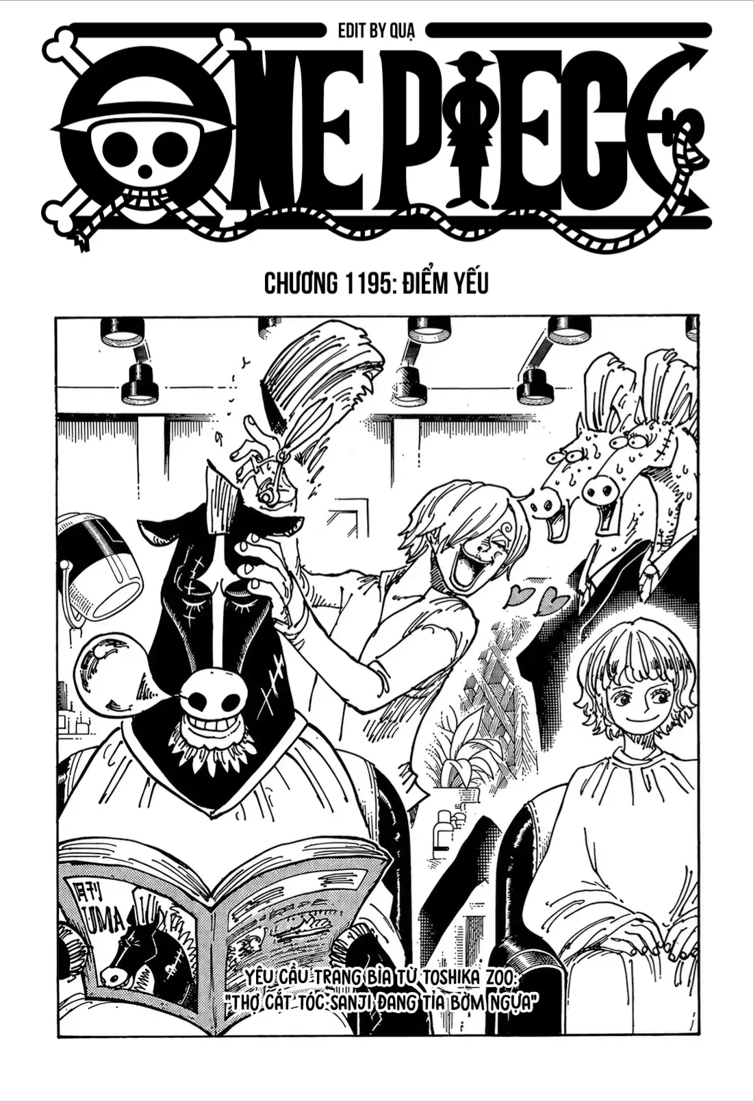 One Piece chương 1195, trang 1