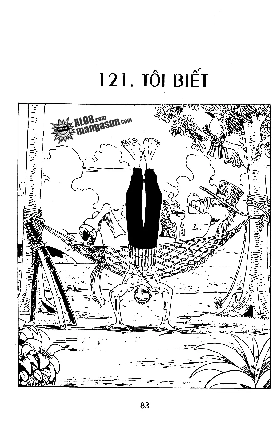 One Piece chương 121, trang 1