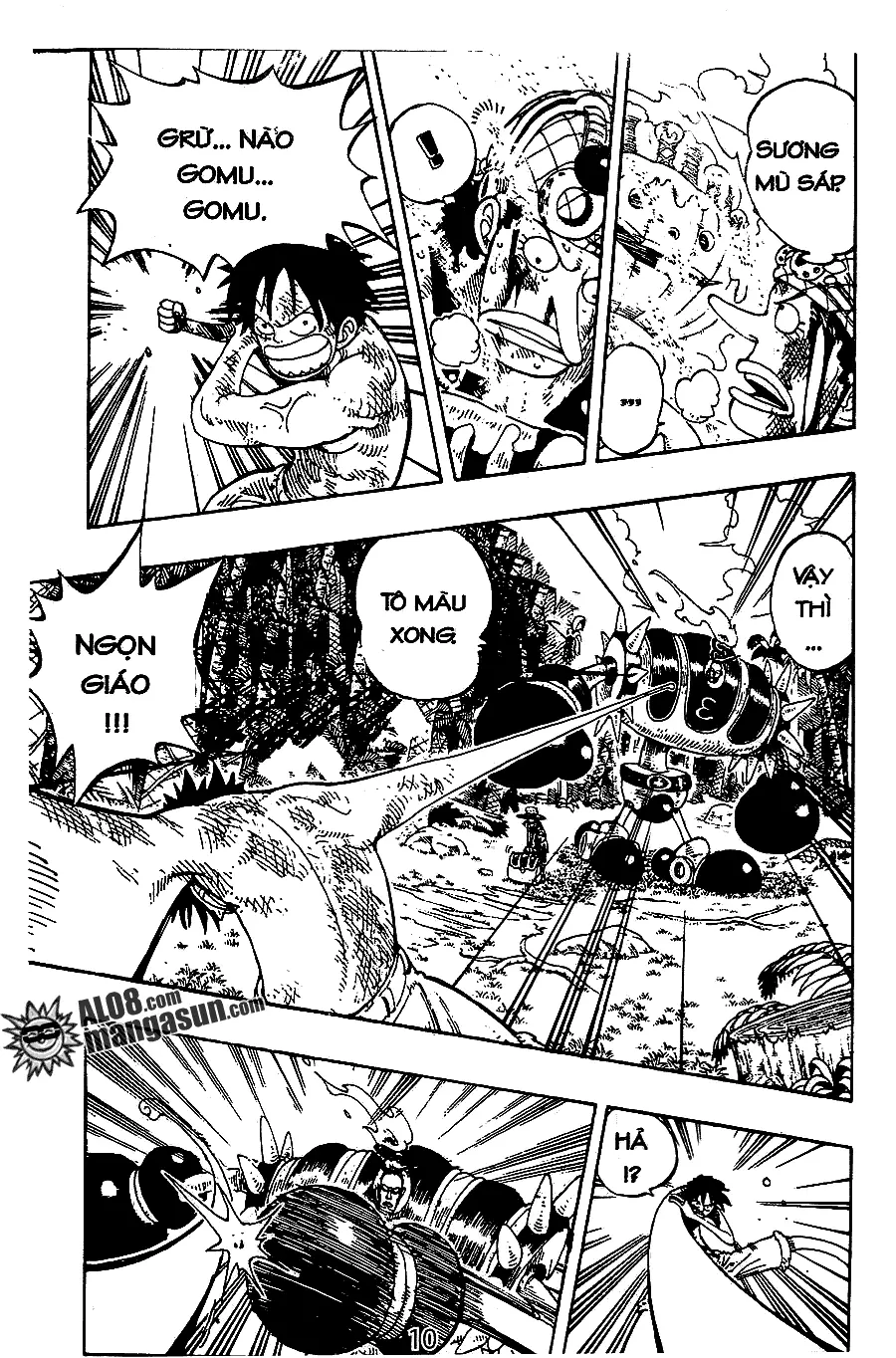 One Piece chương 125, trang 8