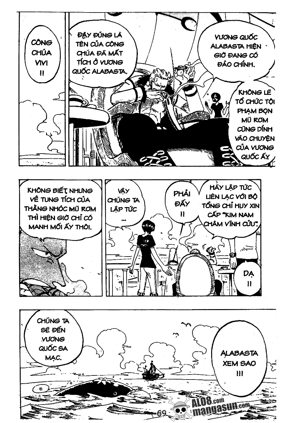One Piece chương 128, trang 6