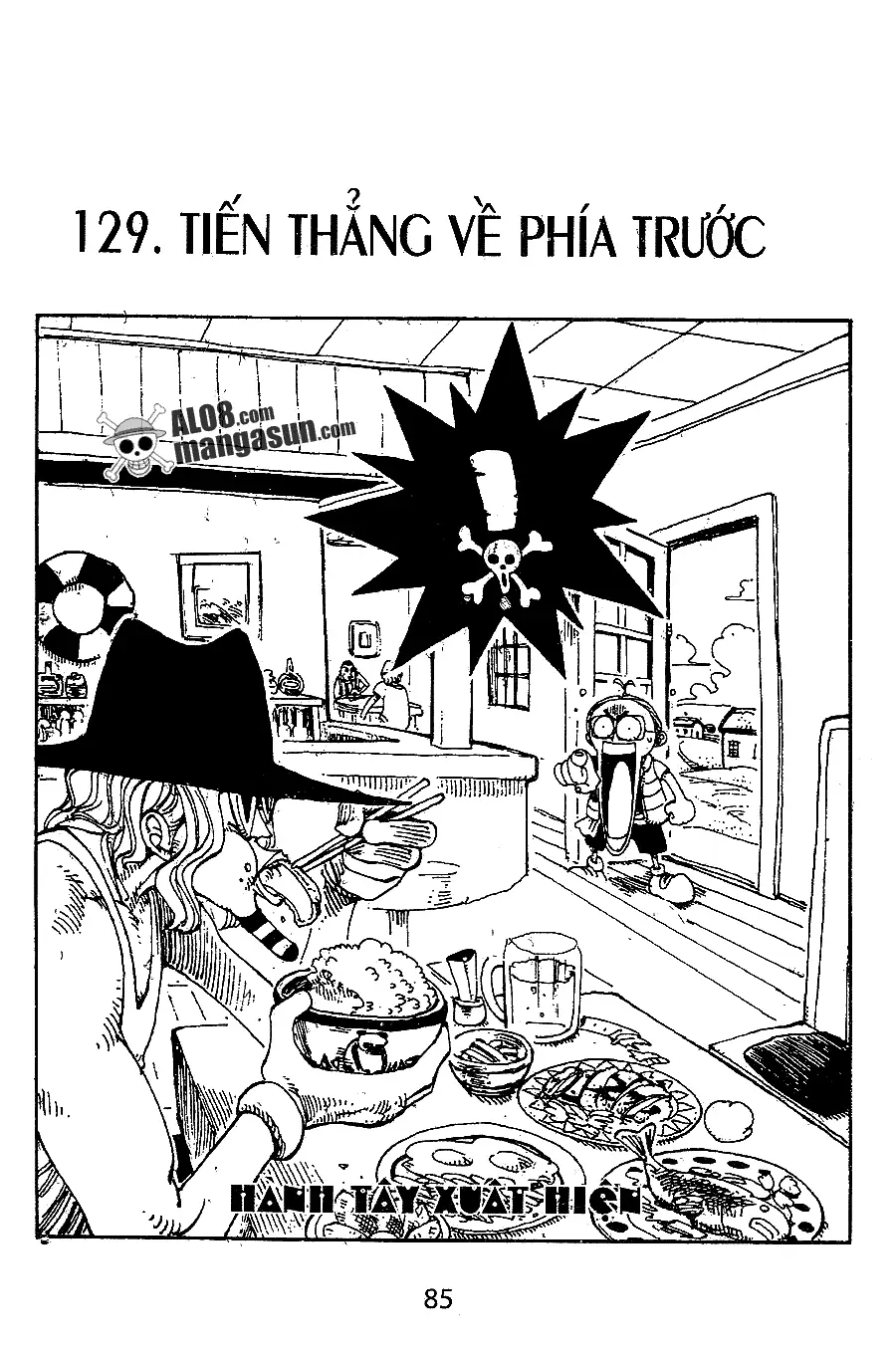 One Piece chương 129, trang 1