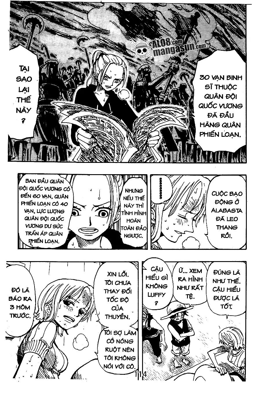 One Piece chương 130, trang 8