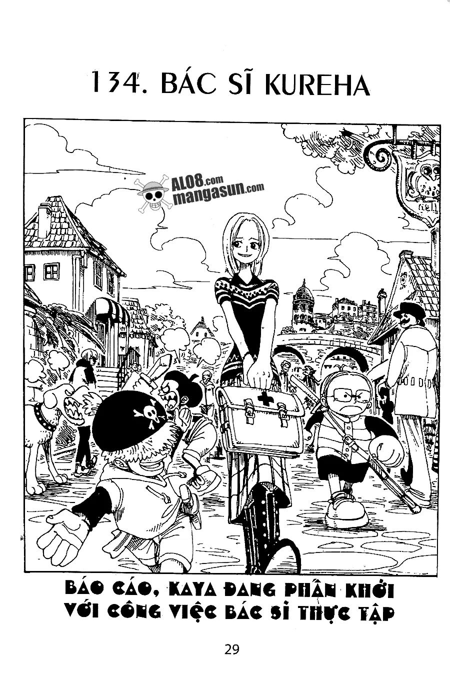 One Piece chương 134, trang 1