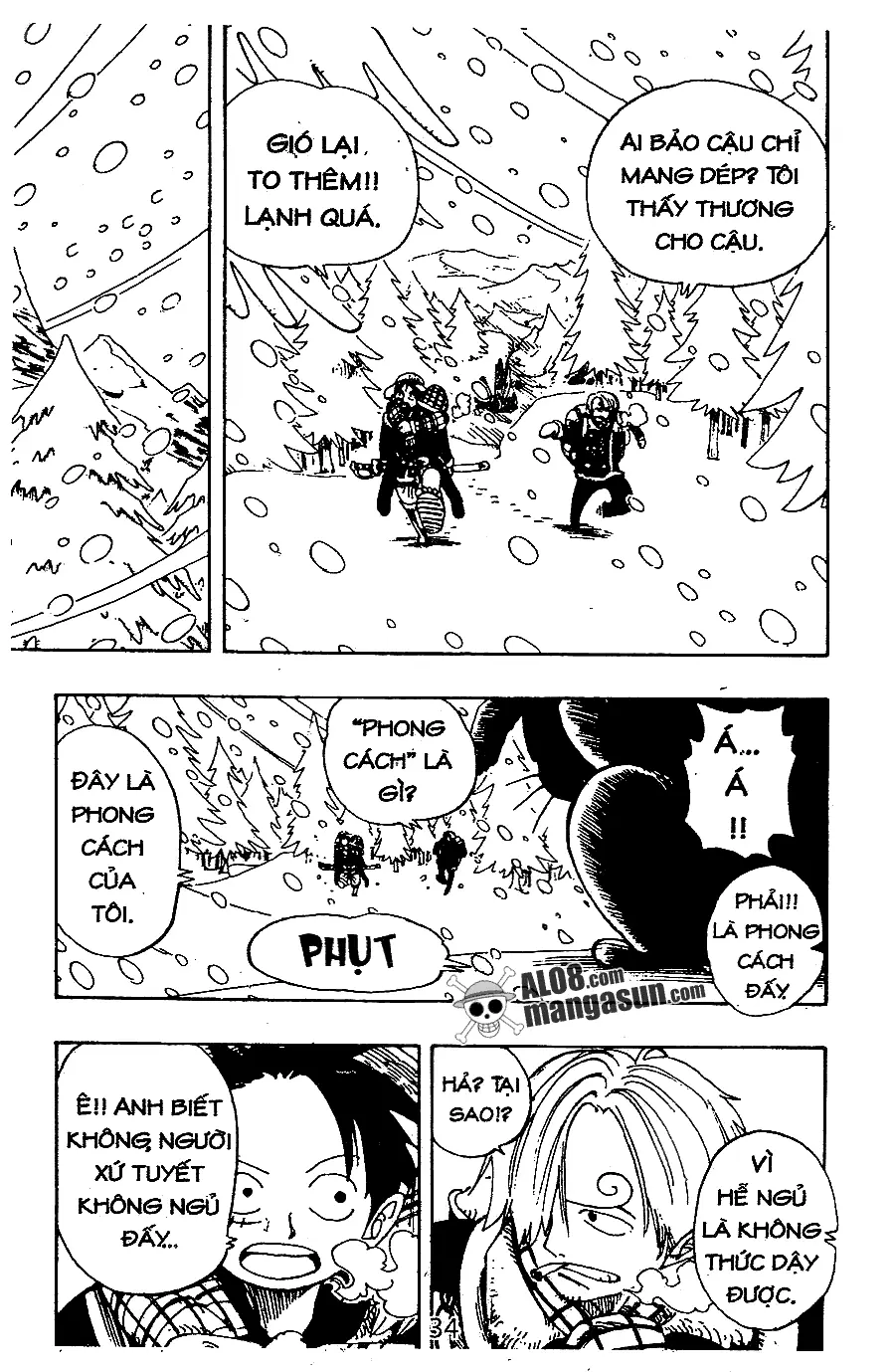 One Piece chương 134, trang 6
