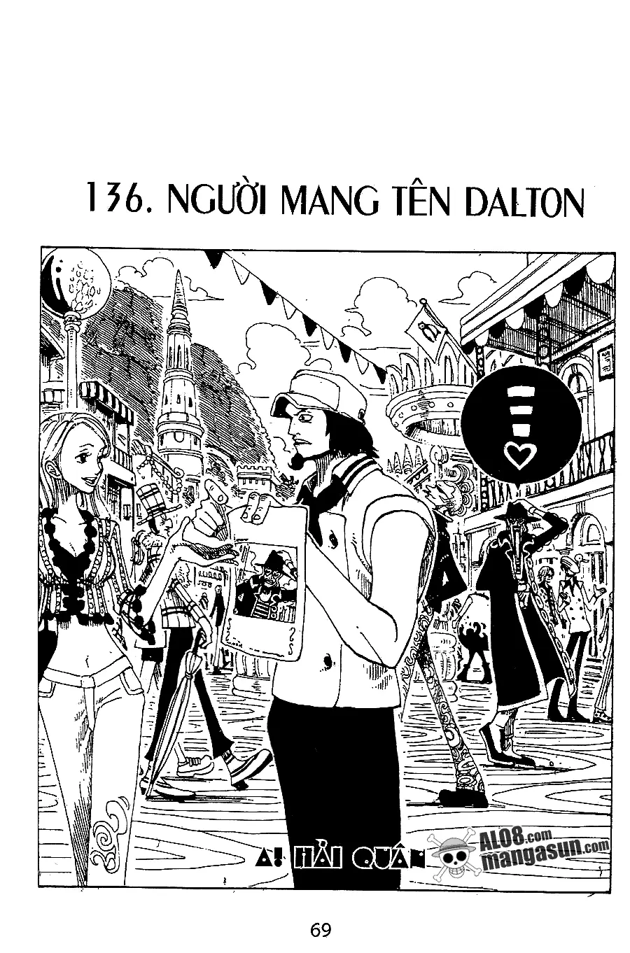 One Piece chương 136, trang 1