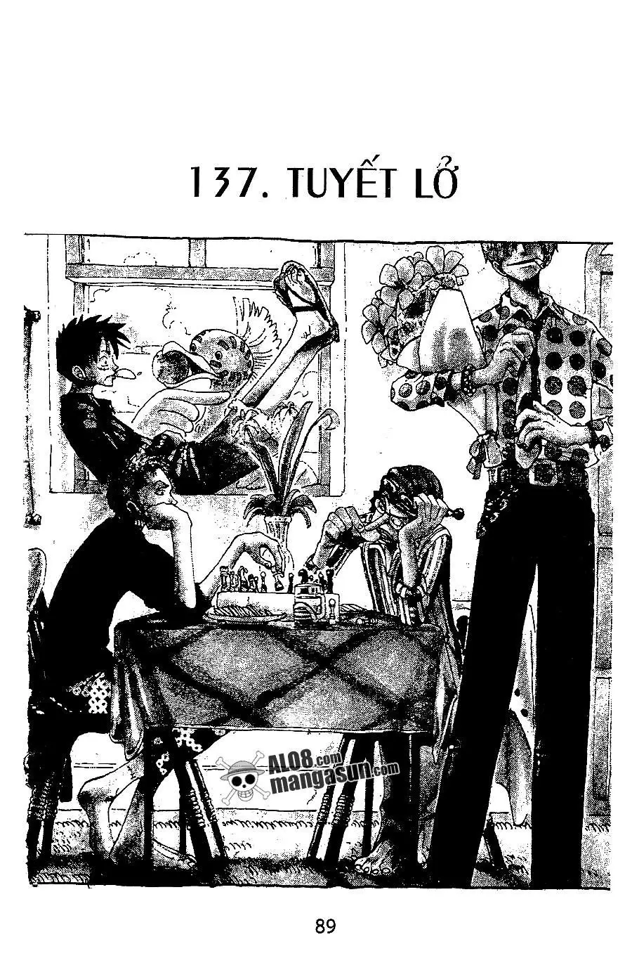 One Piece chương 137, trang 1