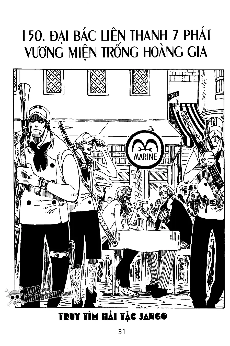 One Piece chương 150, trang 1
