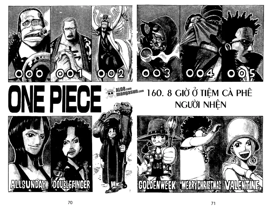 One Piece chương 160, trang 1