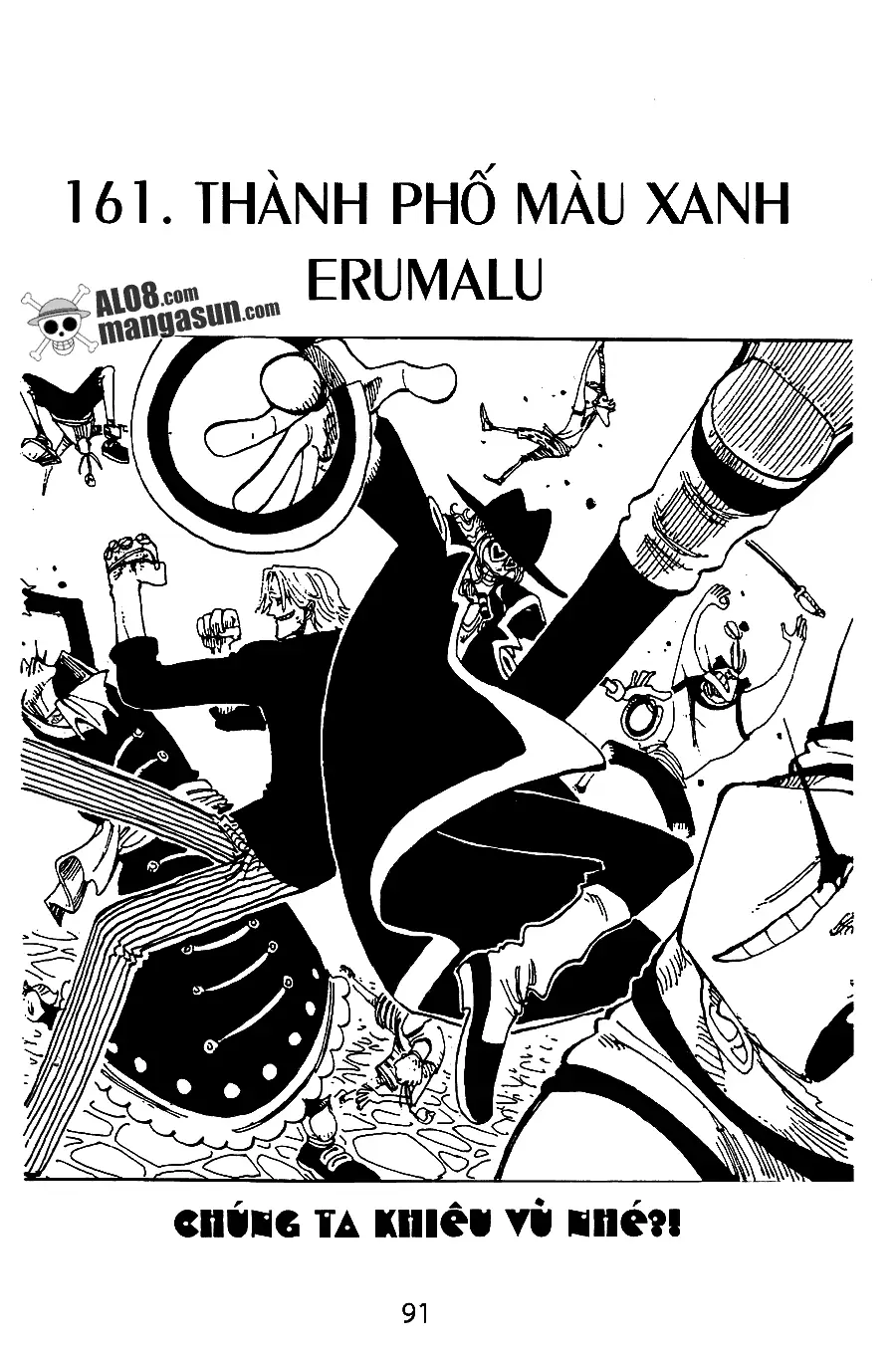 One Piece chương 161, trang 1