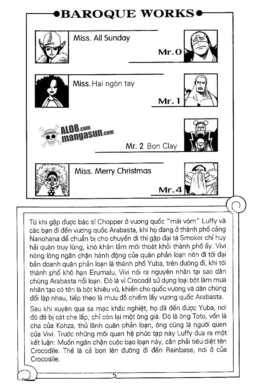 One Piece chương 165, trang 2