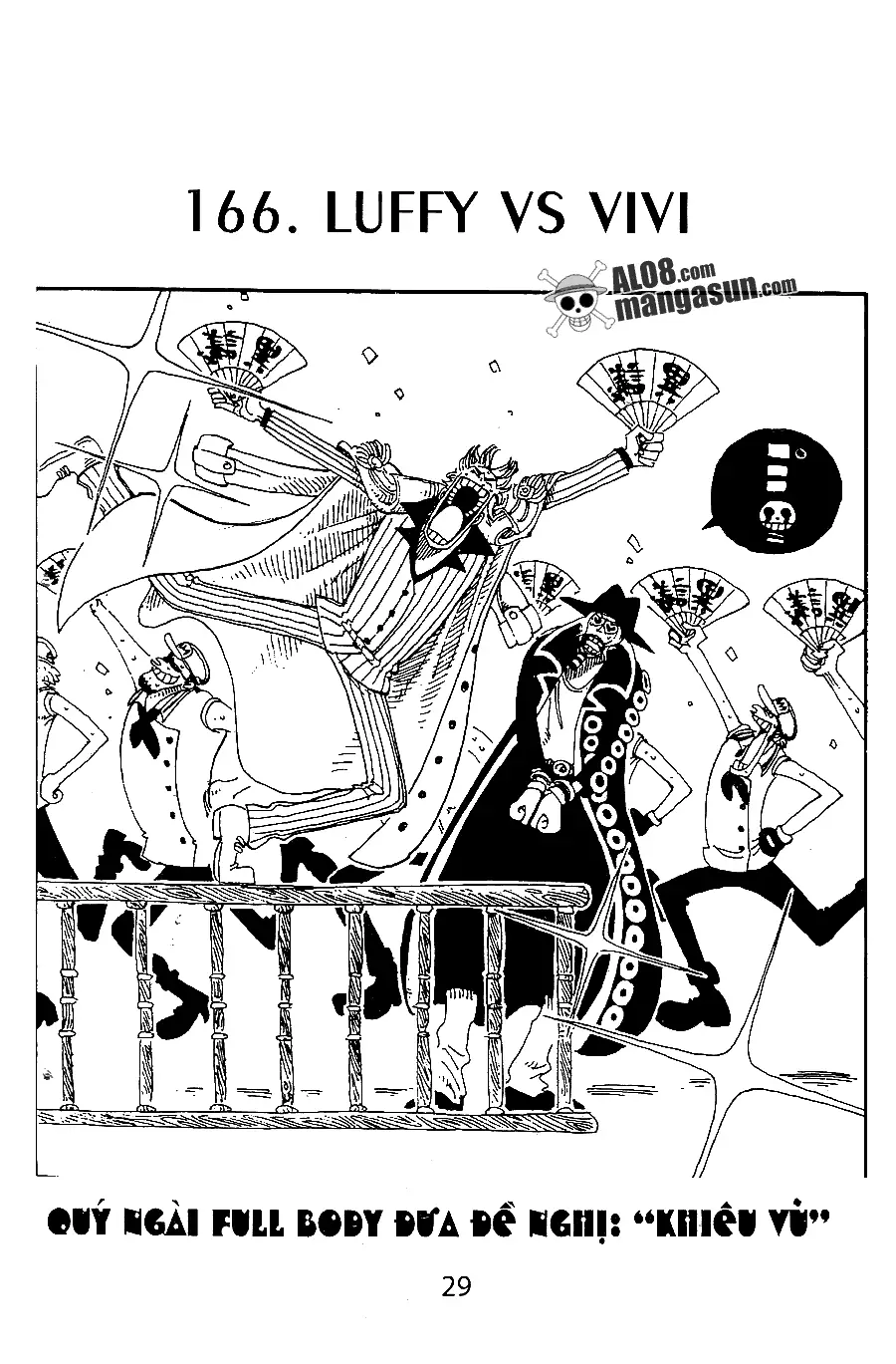 One Piece chương 166, trang 1