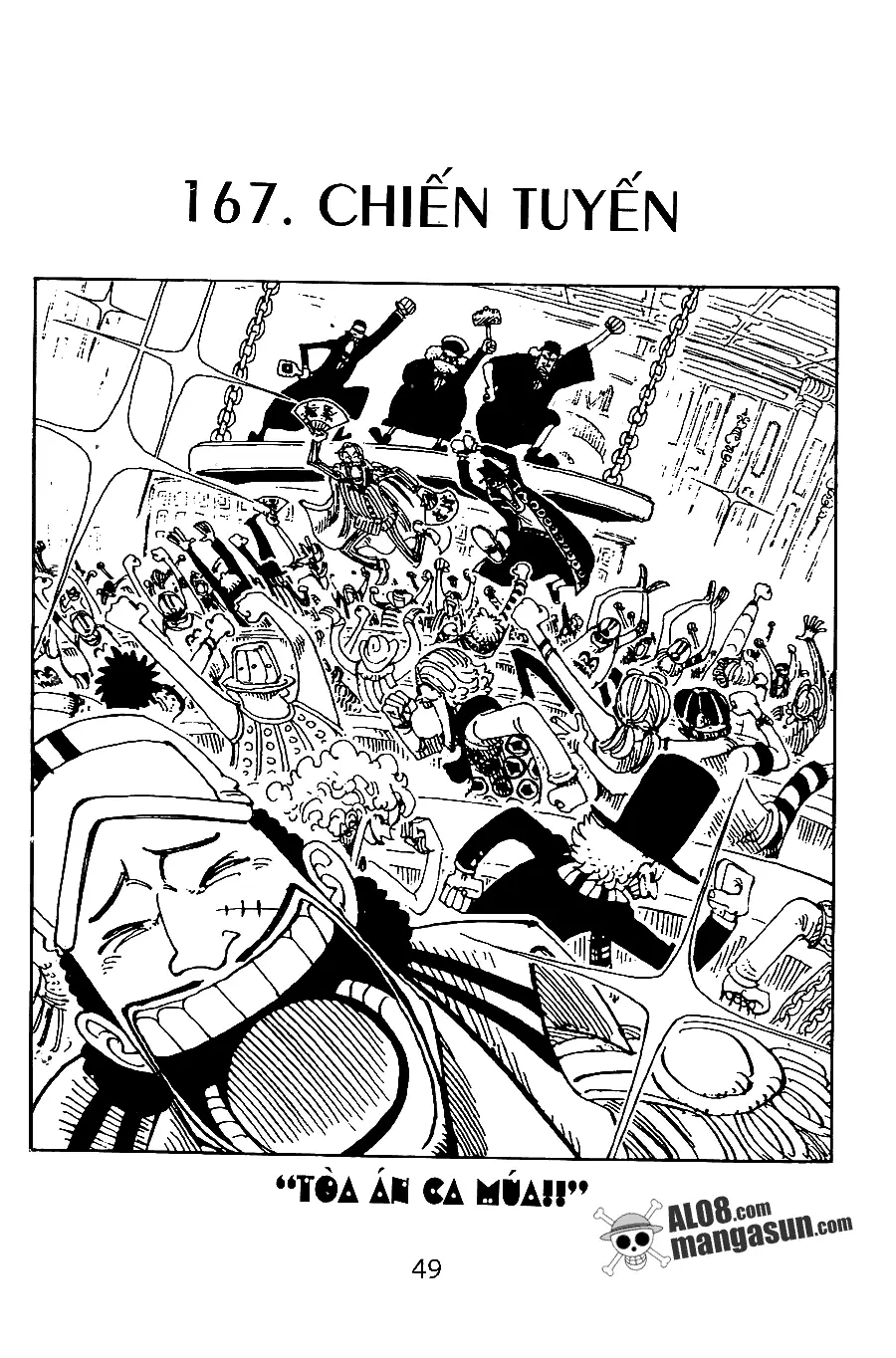 One Piece chương 167, trang 1
