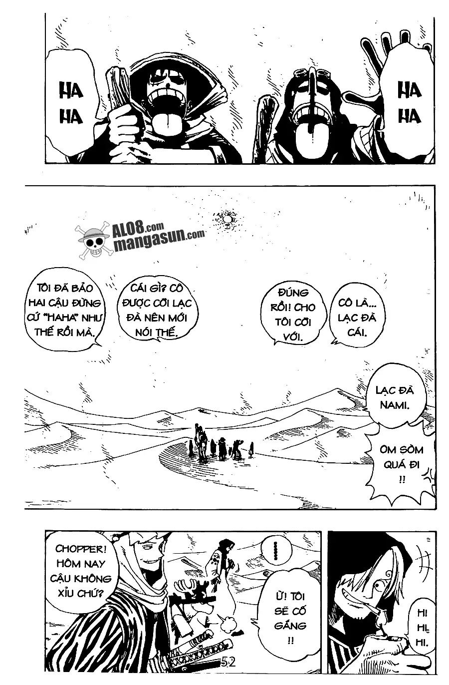 One Piece chương 167, trang 4
