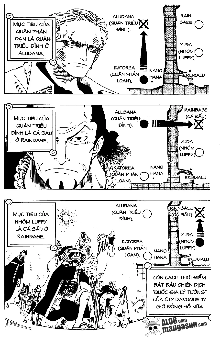 One Piece chương 167, trang 19