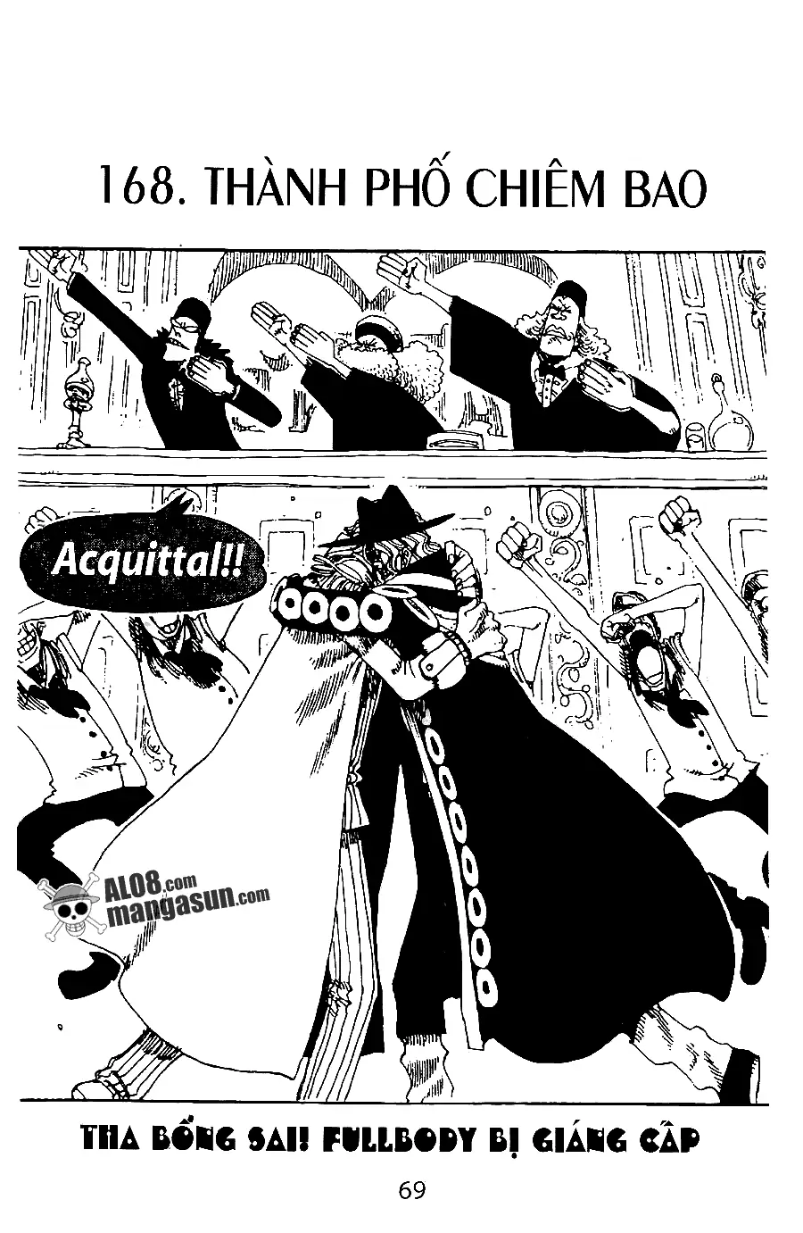 One Piece chương 168, trang 1