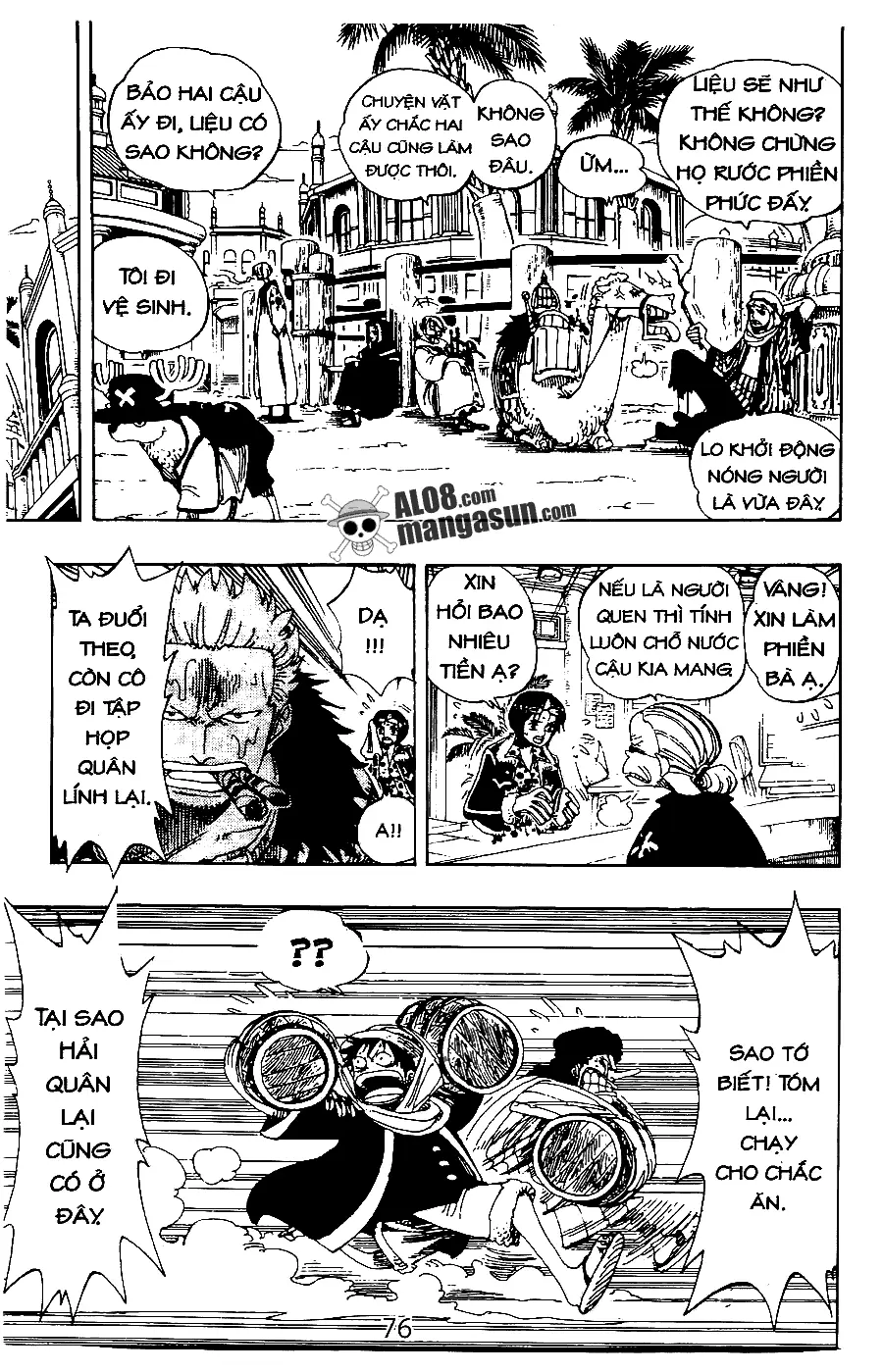 One Piece chương 168, trang 8