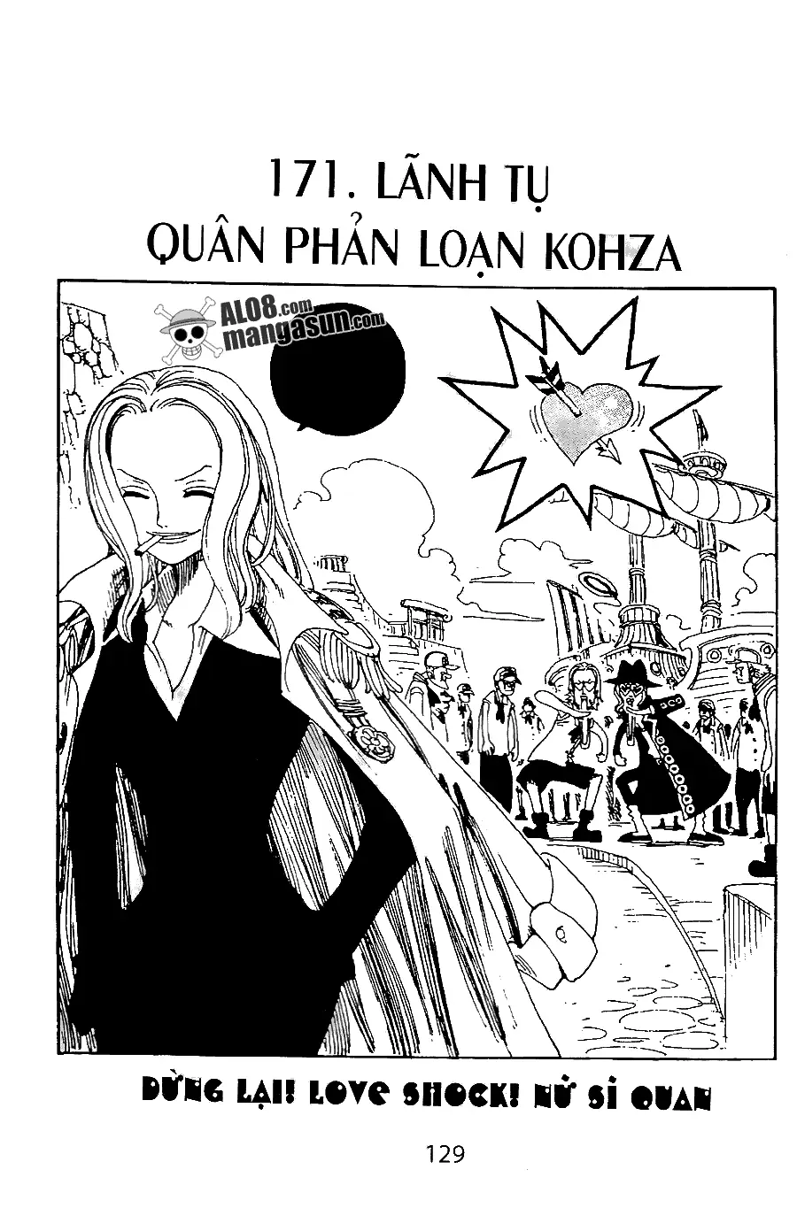 One Piece chương 171, trang 1