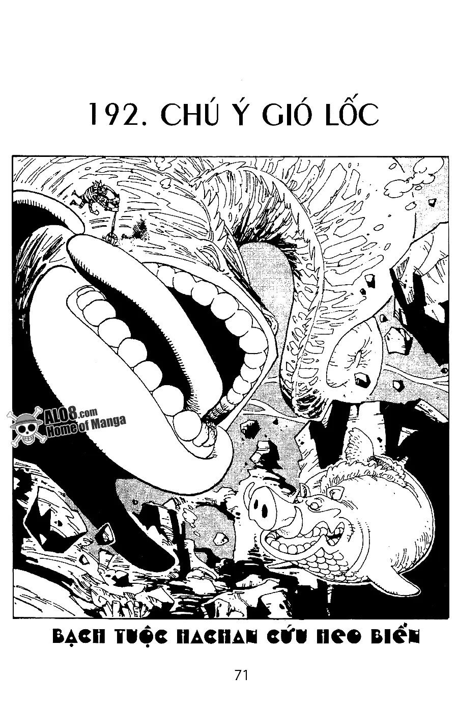 One Piece chương 192, trang 1