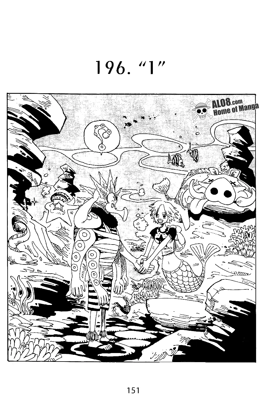 One Piece chương 196, trang 1
