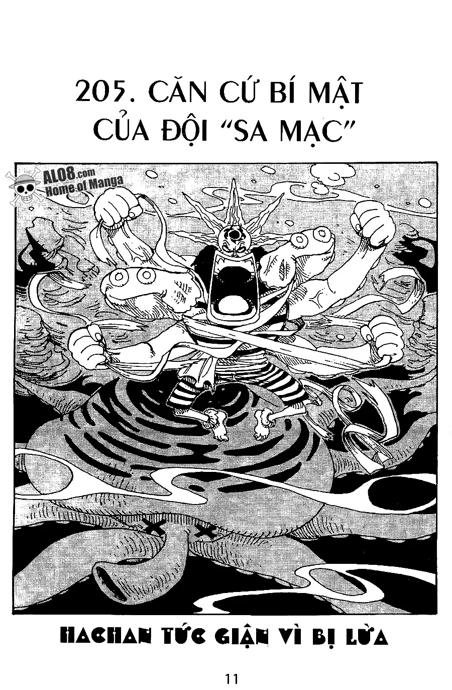 One Piece chương 205, trang 4