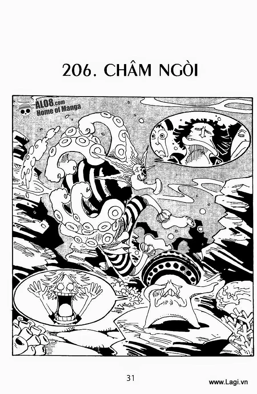 One Piece chương 206, trang 1