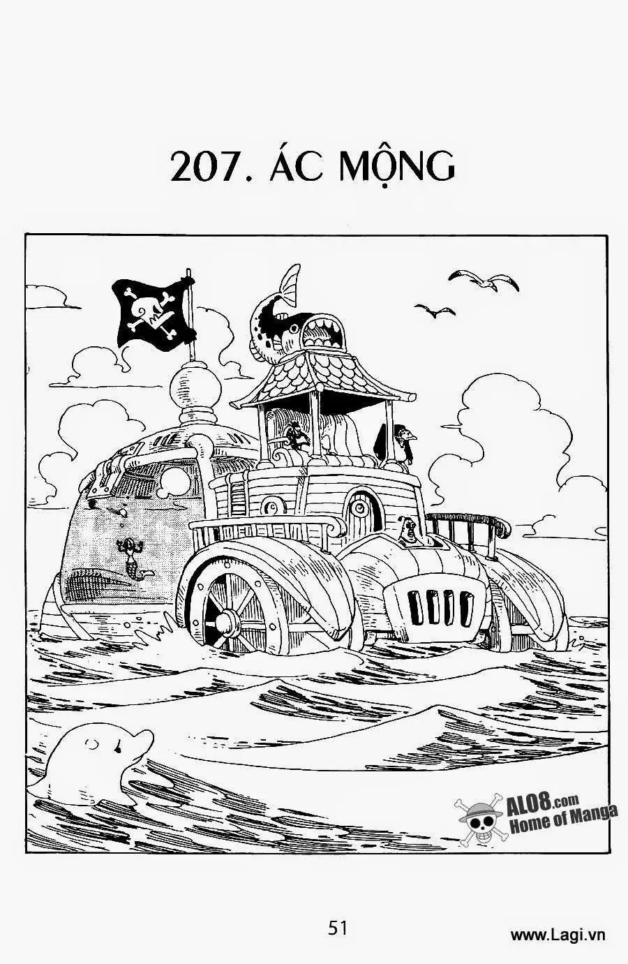 One Piece chương 207, trang 1