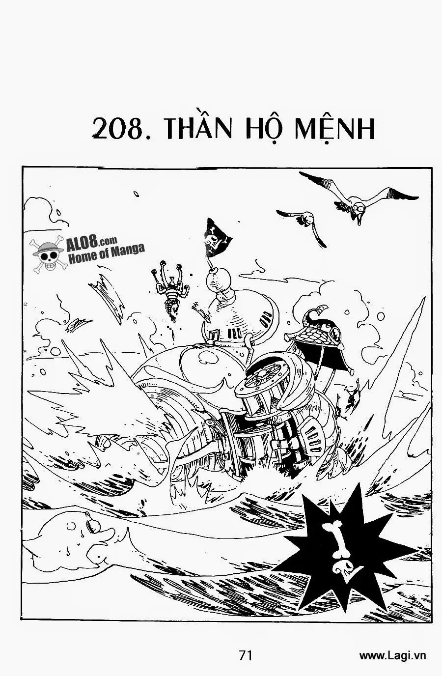 One Piece chương 208, trang 1