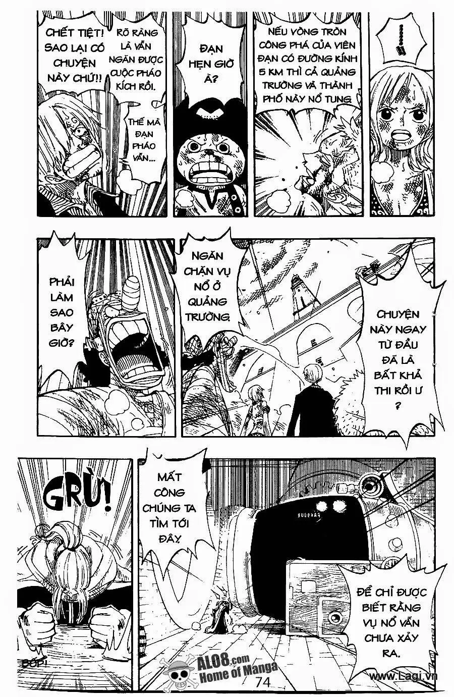 One Piece chương 208, trang 4