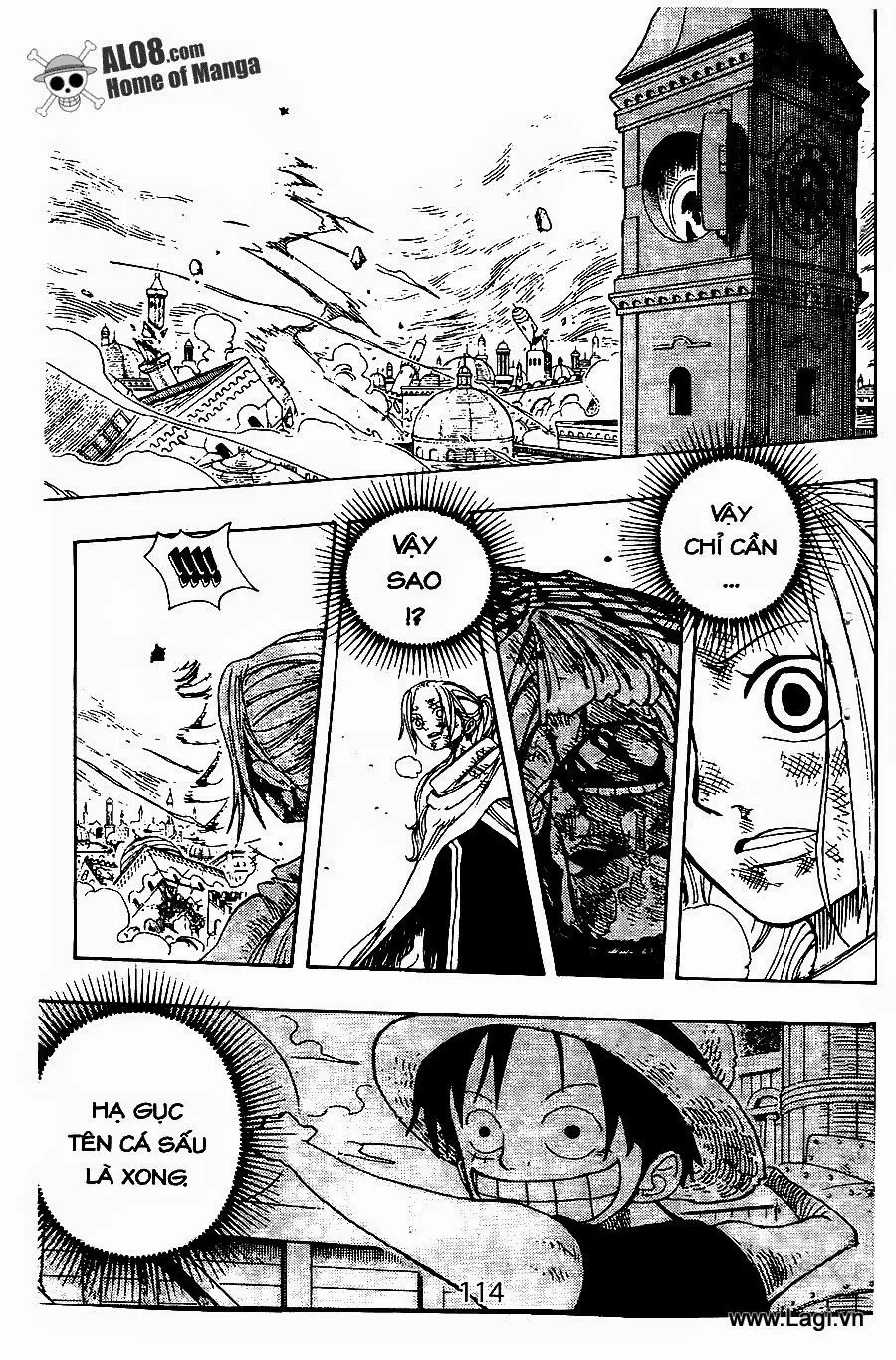 One Piece chương 210, trang 4