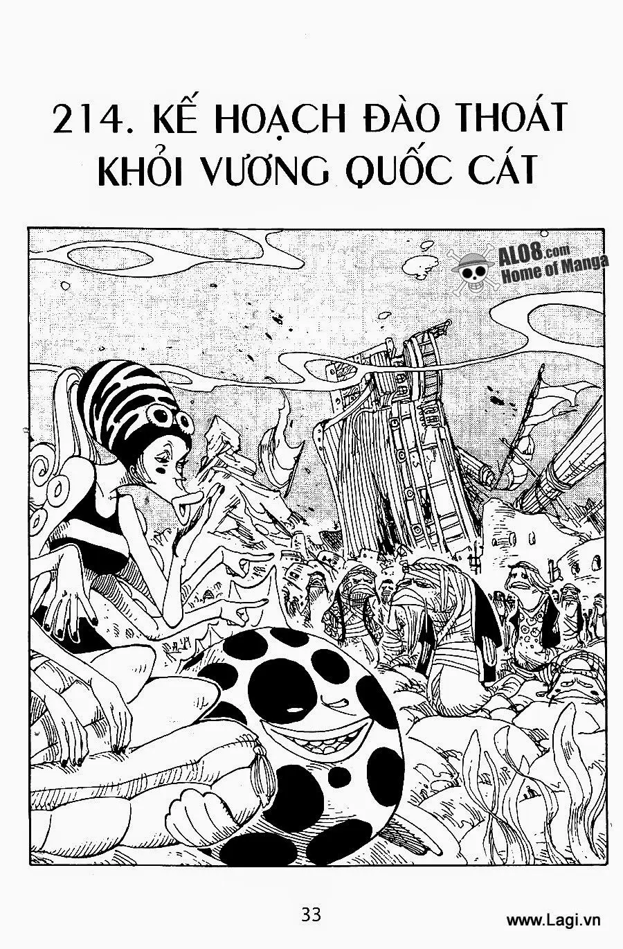 One Piece chương 214, trang 1