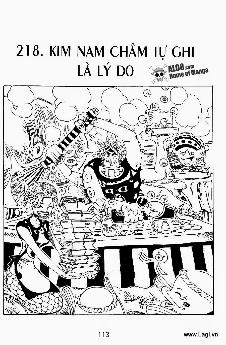 One Piece chương 218, trang 1