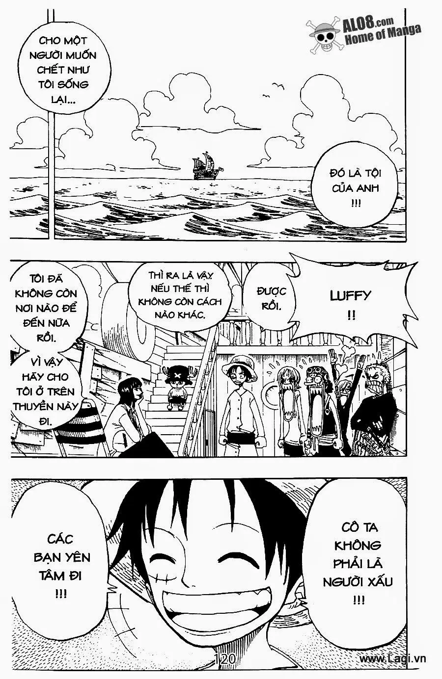 One Piece chương 218, trang 8
