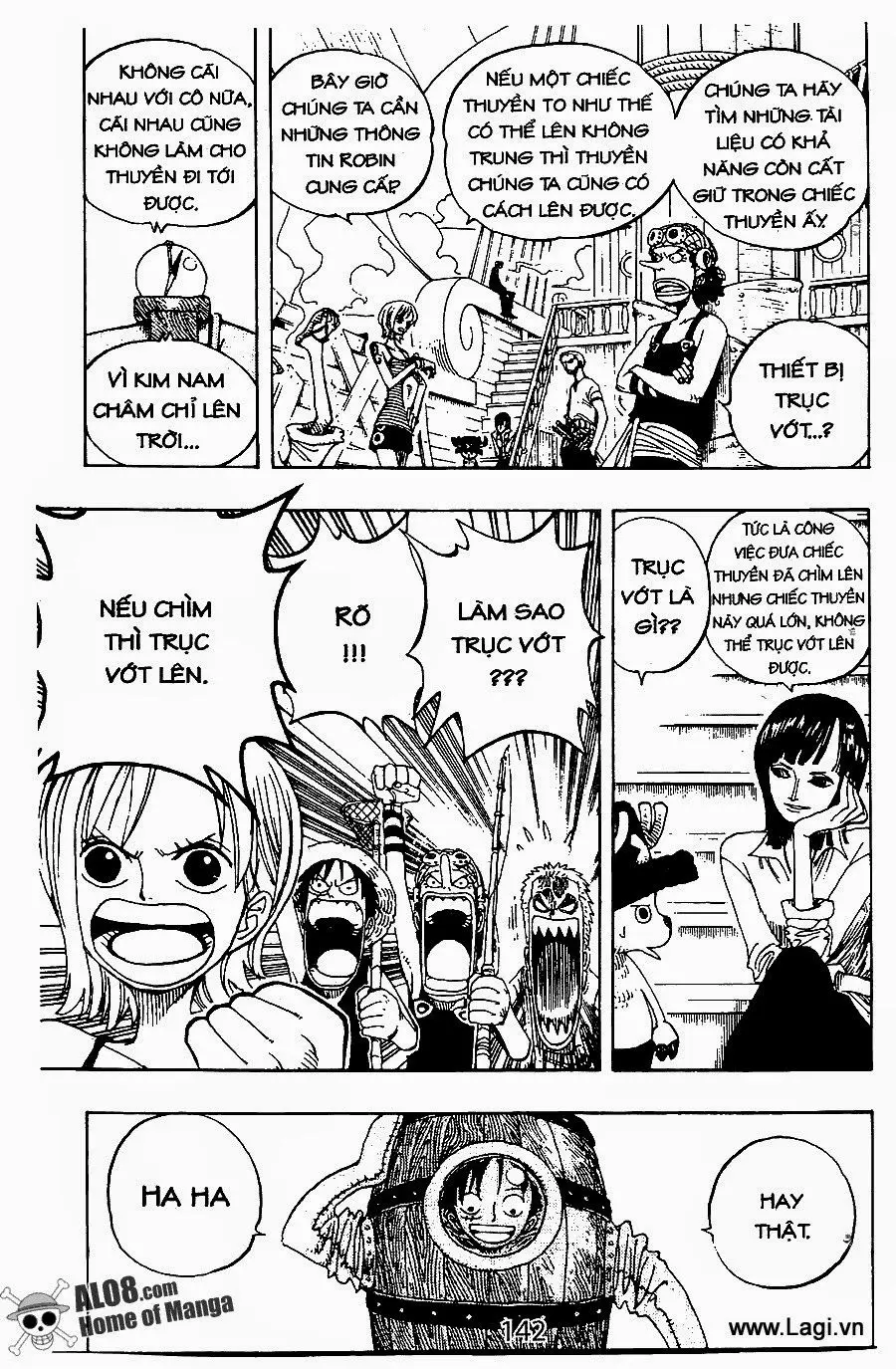 One Piece chương 219, trang 10