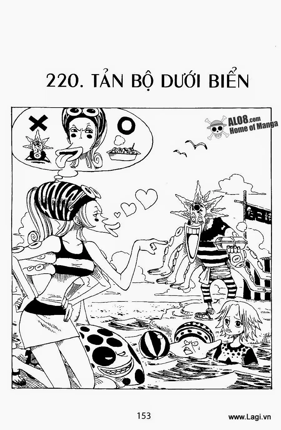 One Piece chương 220, trang 1