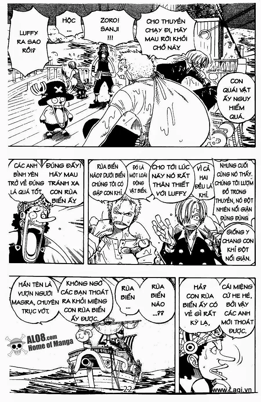 One Piece chương 221, trang 8