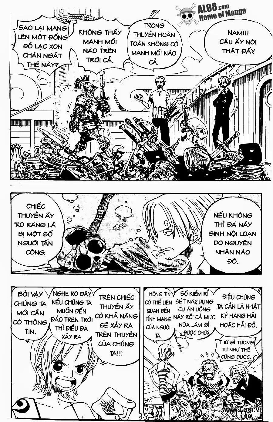 One Piece chương 222, trang 3