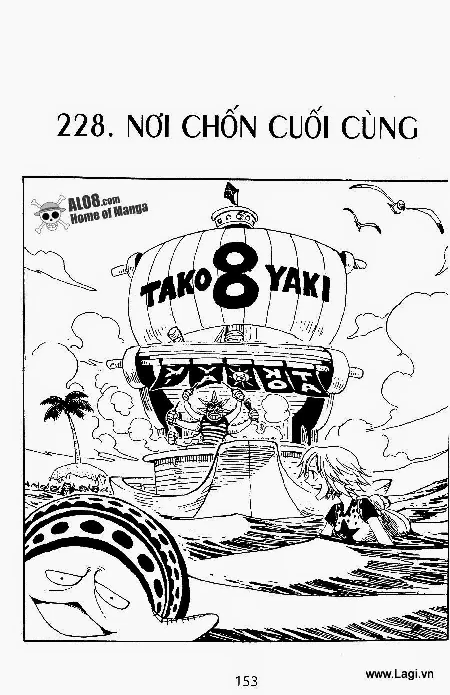 One Piece chương 228, trang 1