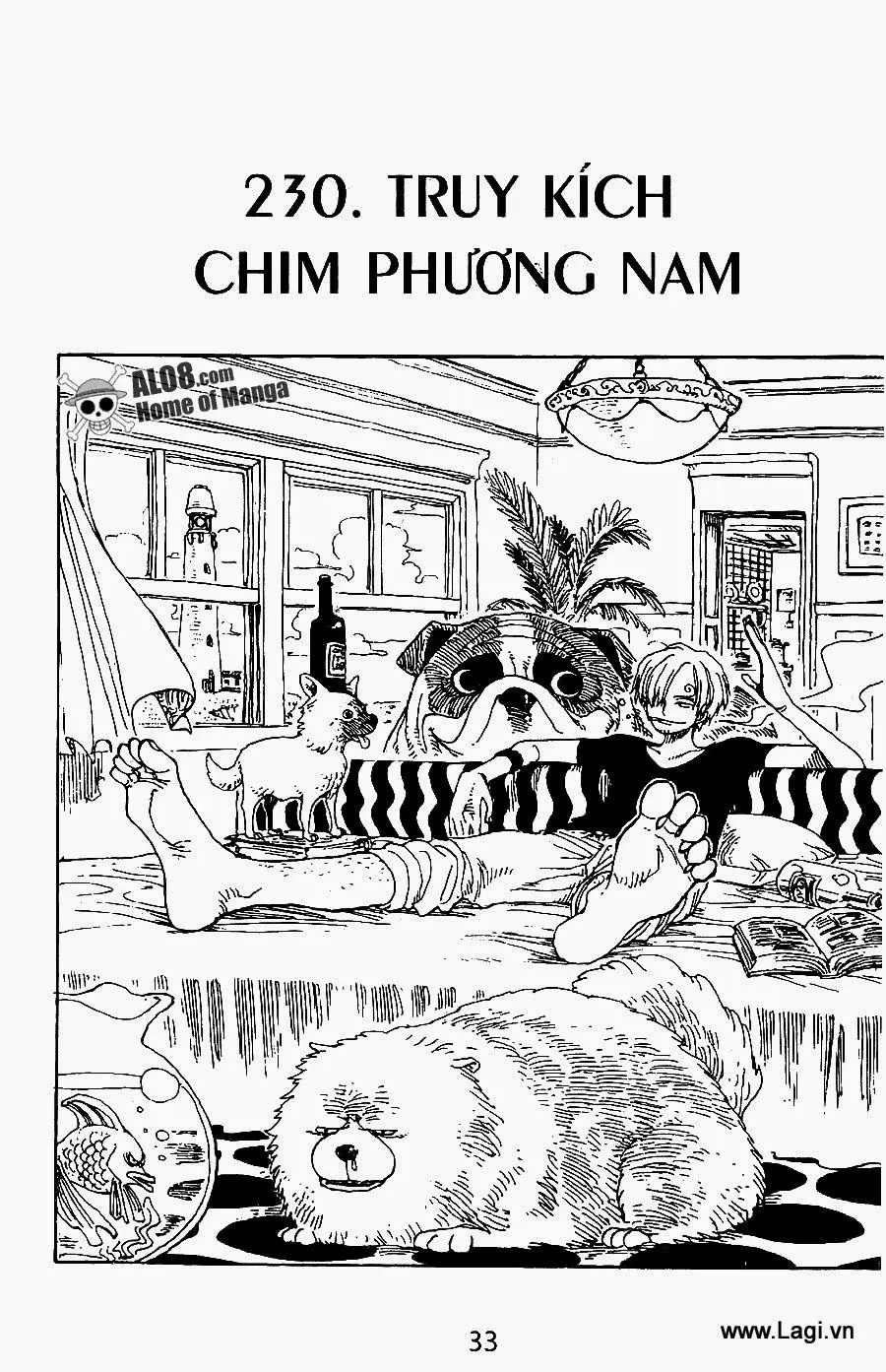 One Piece chương 230, trang 1